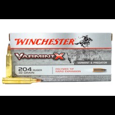 Winchester Varmint X 204 Ruger 32gr polymer tip